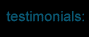 Testimonials from our clients